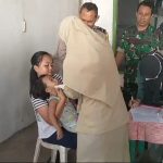 Babinsa Balearjosari Laksanakan Pendampingan Imunisasi Polio