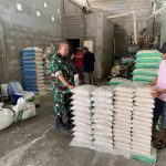 Babinsa Blimbing Kawal Kestabilan Harga Gabah Petani