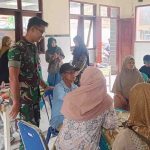 Babinsa Merjosari Dampingi Posyandu Lansia