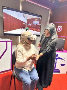 img_Tim Peneliti Melakukan Ujicoba Simulasi Sidang Secara Mandiri Berbasis Virtual Reality/Metaverse