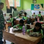 Babinsa Blimbing Dampingi Pelaksanaan Program Makan Bergizi Gratis di SDN Purwodadi 1