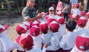 Babinsa Buring Bina Karakter Budi Pekerti Sisa Sekolah Dasar Buring