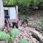 Babinsa Lowokwaru Dampingi Warga Gelar Kerja Bakti di Jatimulyo