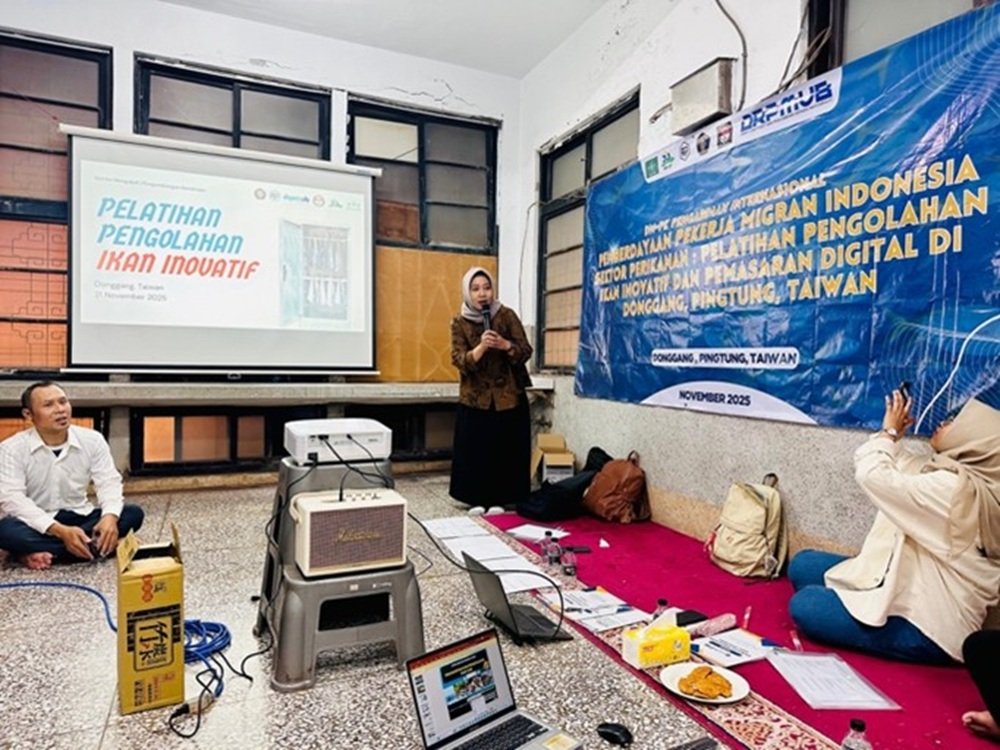 FTP UB Latih Pelaut Indonesia di Taiwan, Bekali Keterampilan Usaha dan Literasi Keuangan