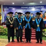 UMM Mengukuhkan Tiga Guru Besar, Tawarkan Terobosan Pendidikan, Lingkungan, dan Kurikulum Masa Depan