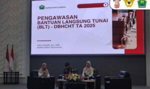 Dinsos-P3AP2KB Gelar Sosialisasi Penyaluran dari BLT DBH CHT untuk Buruh Pabrik Rokok