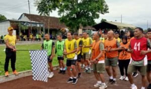 Prajurit Tes Jasmani Jaga Stamina dan Kesiapsiagaan Personel Kodim 0833 Jalani Tes Kesegaran Jasmani Periodik