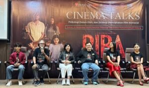 Tim Producer dan Cast Film Riba (2) Cinema Talk Film Riba Di Beber di UMM, Bongkar Cerita Kisah Nyata Horor Riba