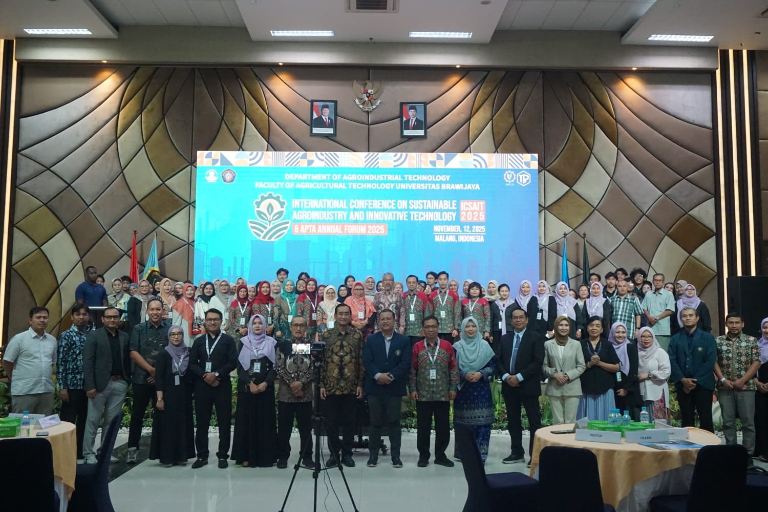 ICSAIT 2025, Kolaborasi Ilmiah FTP UB dan APTA Menuju Agroindustri Berkelanjutan