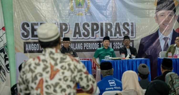 Gelar Reses Jelang Akhir Tahun , Anggita DPRD Kora Malang Muhammad Anas Muttaqin Bahas PBG Pondok Pesantren