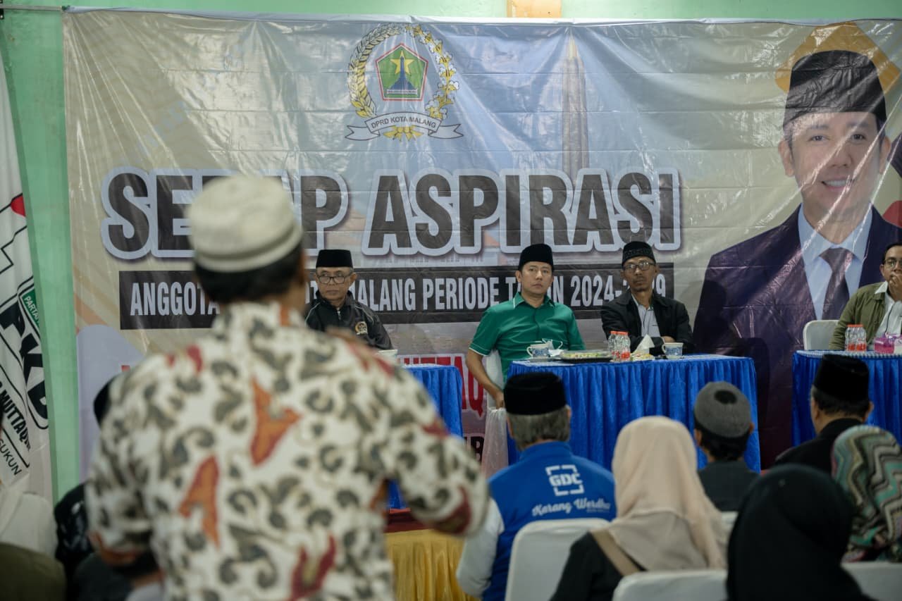 Gelar Reses Jelang Akhir Tahun , Anggita DPRD Kora Malang Muhammad Anas Muttaqin Bahas PBG Pondok Pesantren