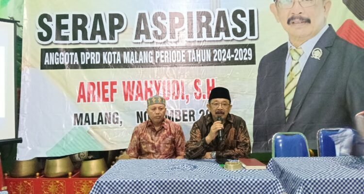 Reses Anggota DPRD Kota Malang Arief Wahyudi Ajak Jagongan Wong Gading Kasri Tampung 30 Aspirasi
