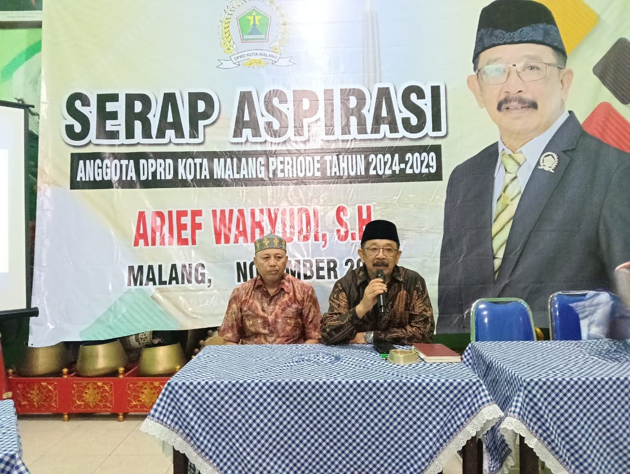 Reses Anggota DPRD Kota Malang Arief Wahyudi Ajak Jagongan Wong Gading Kasri Tampung 30 Aspirasi