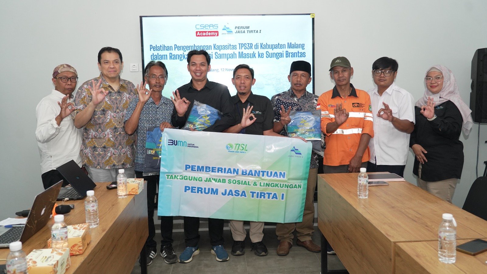 Jaga Sungai Brantas Lestari, Perum Jasa Tirta I Perkuat Mitigasi Sampah Lewat Pengembangan Kapasitas TPS3R