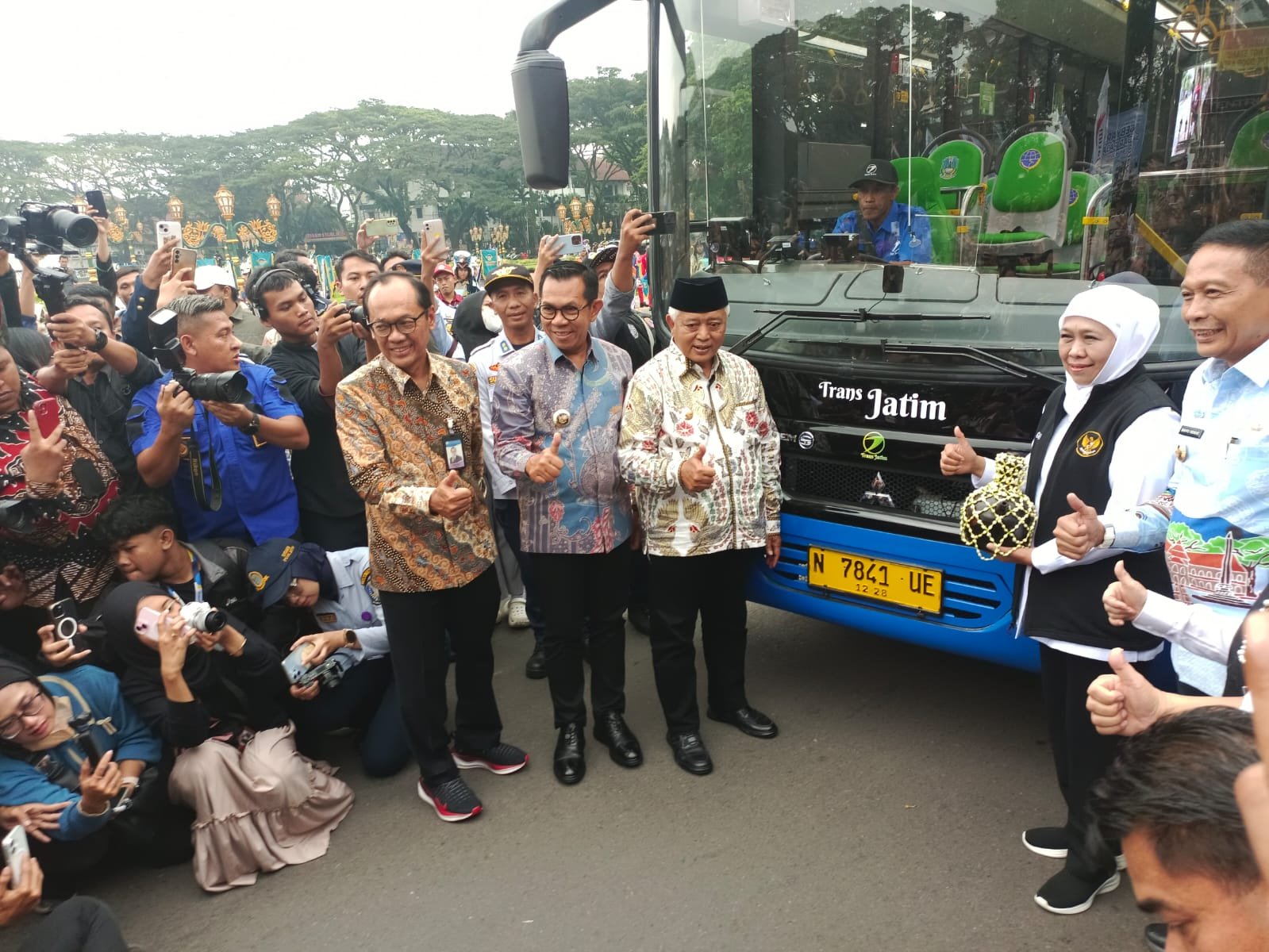 Masyarakat dan Mahasiswa Kini Punya Moda Transportasi Baru, TransJatim Koridor Malang Raya Resmi Beroperasi