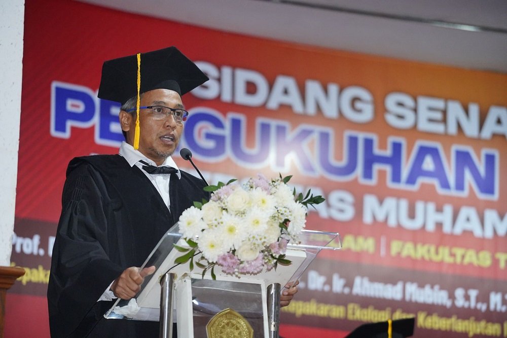 UMM Tambah Tiga Guru Besar Kuasai Bidang Ekologi Industri, Keperawatan Komunitas, hingga Pendidikan Islam