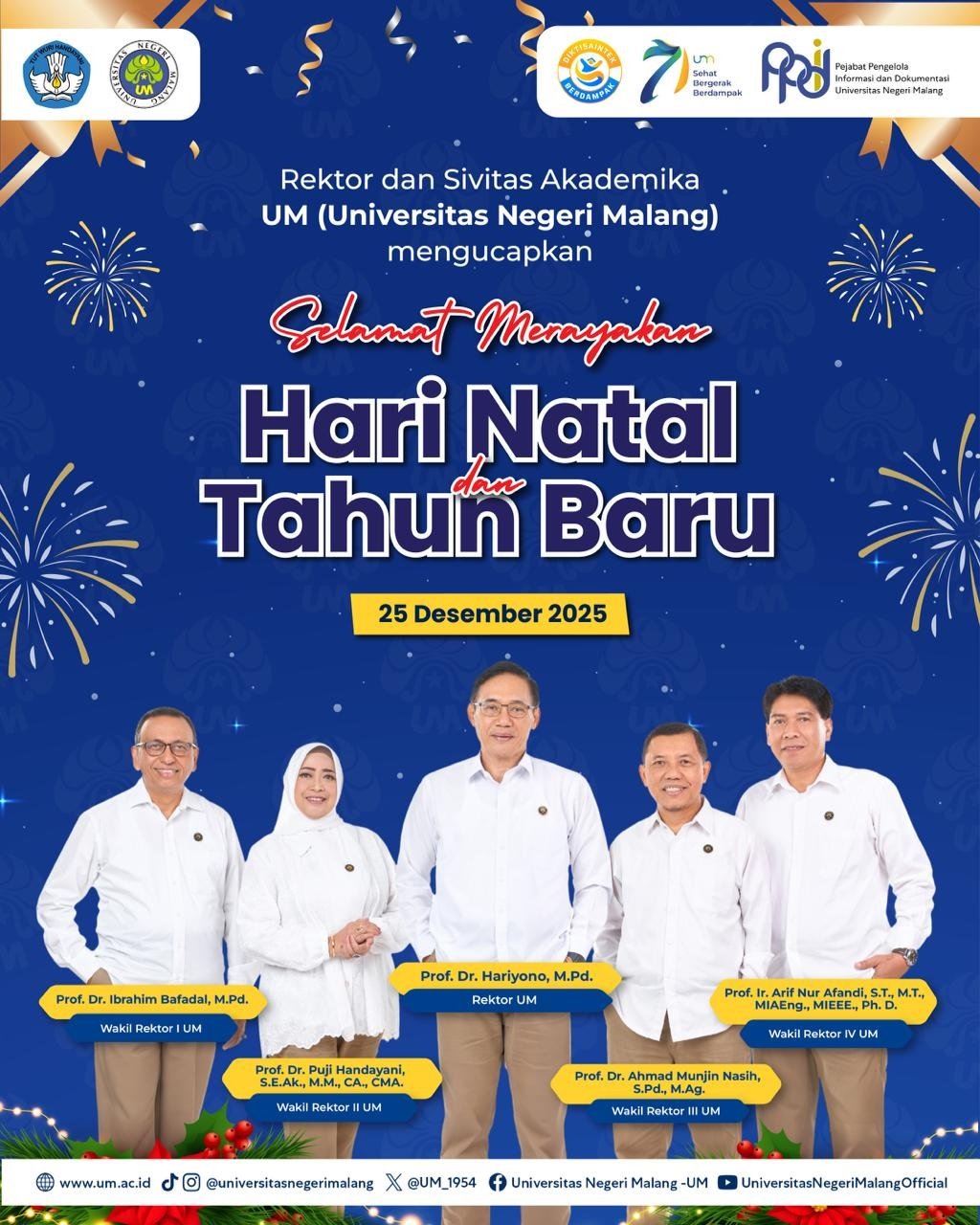 Iklan Nataru Universitas Negeri Malang