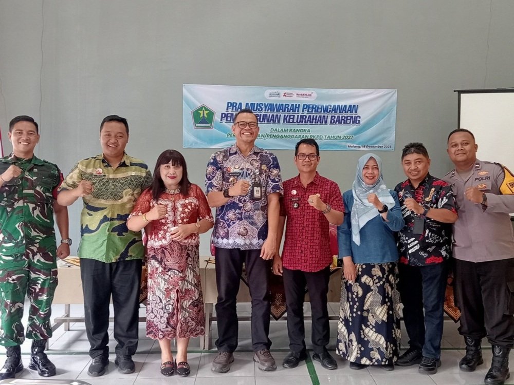 Sinergi Babinsa dan Bhabinkamtibmas Hadiri Musrenbang Kelurahan Bareng dukung aspirasi warga