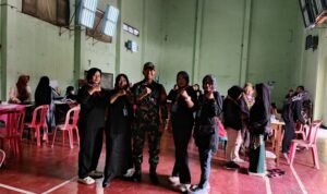 Babinsa Sukun Babinsa Sukun Dampingi Pelaksanaan Posyandu Integritas Layanan Primer