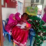 Babinsa Sukun Aktif Dukung Layanan Kesehatan Balita di Kelurahan Ciptomulyo