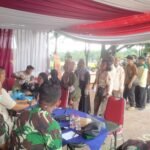 Danrem 083Bdj Tunjukkan Komitmen TNI Selalu Hadir untuk Rakyat dengan Menggelar Bakti Kesehatan Hari Juang TNI AD 2025