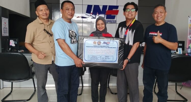 Solidaritas untuk Sumatera, JSB PWI Malang Raya bersama JC Corporate Kirim Bantuan Bencana