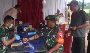 Kodim 0833/Kota Malang Gelar Bakti Kesehatan Pengobatan Umum Gratis dalam Rangka Hari Juang TNI AD ke-80