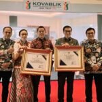 Penghargaan Tugu Tirta Usung Inovasi HIDRANTS MBR, Tugu Tirta BUMD Air Minum Terbaik di Kovablik Jatim 2025