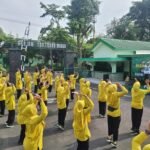 Persit Kartika Chandra Kirana Cabang XL Kodim 0833 Gelar Olahraga Bersama Penuh Kebersamaan