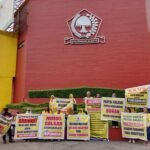 Musda Diduga Janggal, Kader Golkar Kota Malang Gelar Aksi Protes di DPD Golkar Jatim