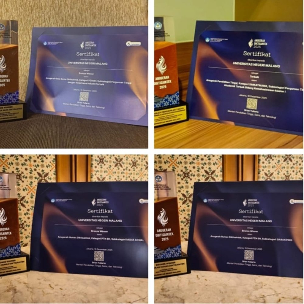 UM Borong Penghargaan Nasional di Anugerah Diktisaintek 2025