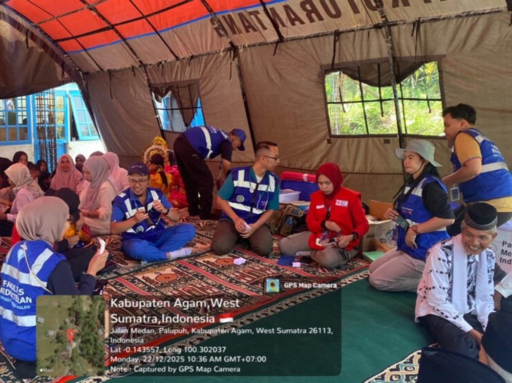 Respon Cepat Pascabanjir Agam, UM Kerahkan Tim Tanggap Darurat Bencana