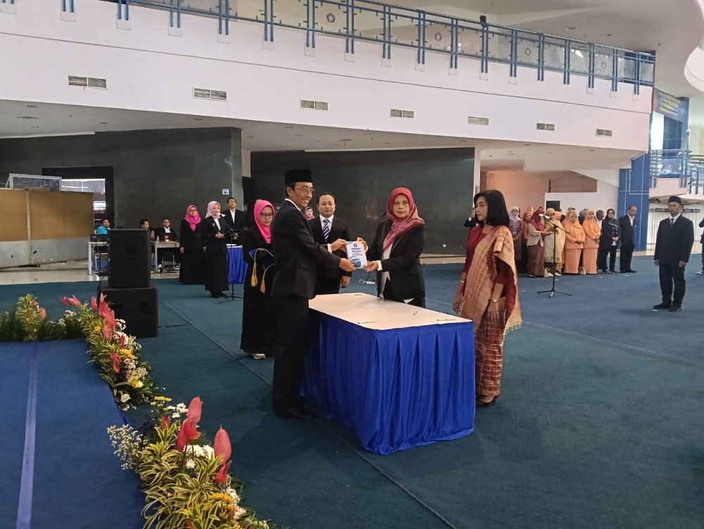 Polinema Resmi Mengukuhkan Jajaran Wakil Direktur Baru Periode 2025-2029