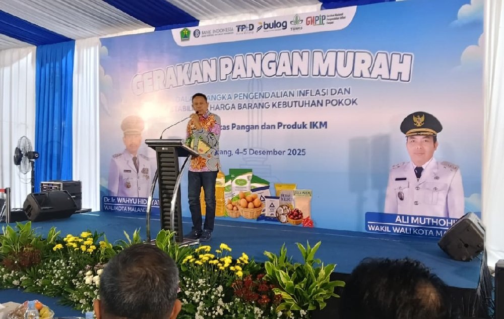 KPw BI Malang - Pemkot Malang Kolaborasi Gelar Gerakan Pangan Murah