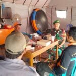 Koramil Kedungkandang Terjunkan Personel Siaga di Posko BPBD Kota Malang