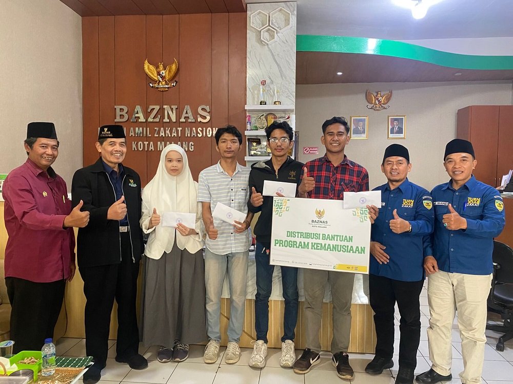 Baznas Kota Malang Salurkan Bantuan Kemanusiaan dan UMKM, 53 Mustahik Terima Manfaat