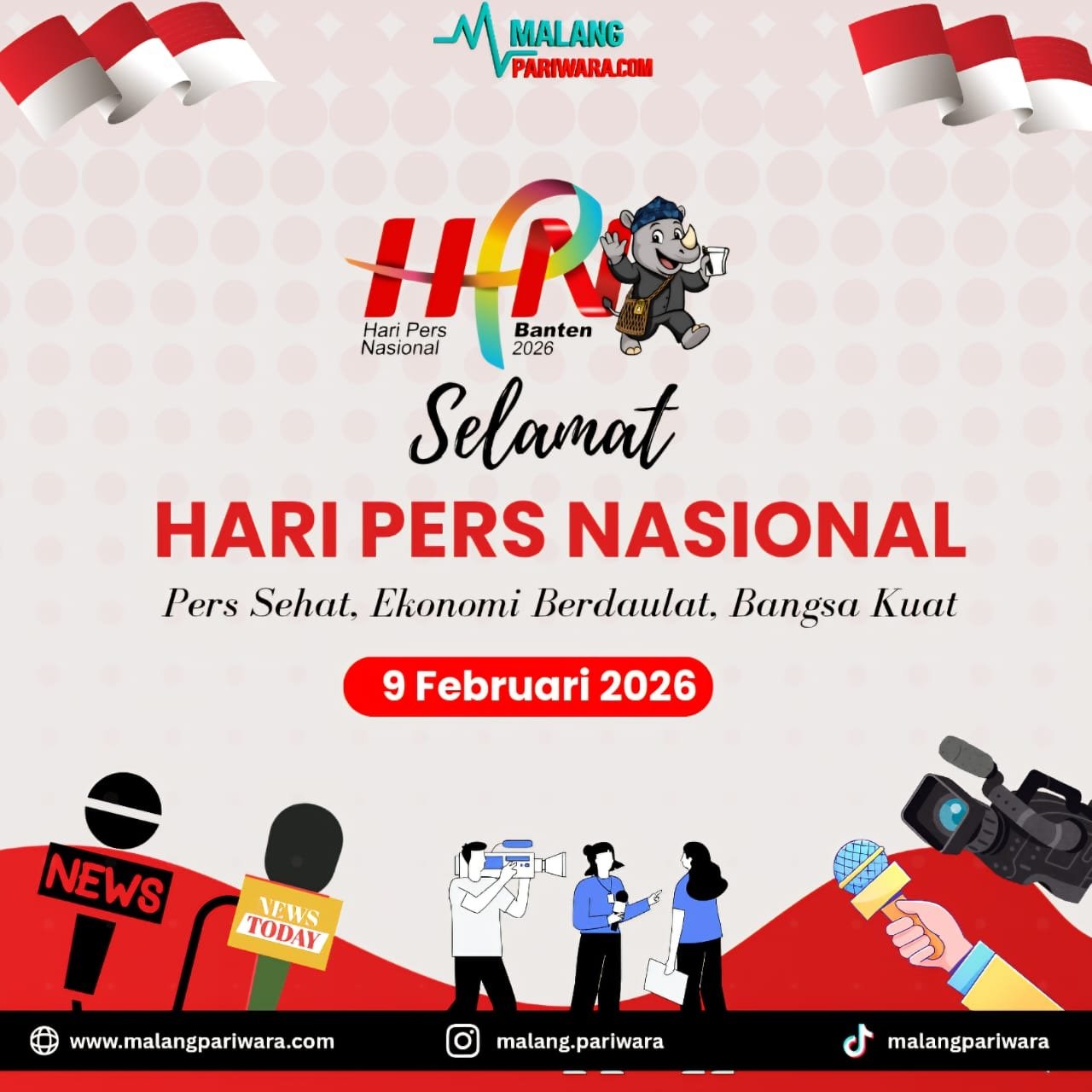 Hari Pers Nasional 2026 - Malang Pariwara