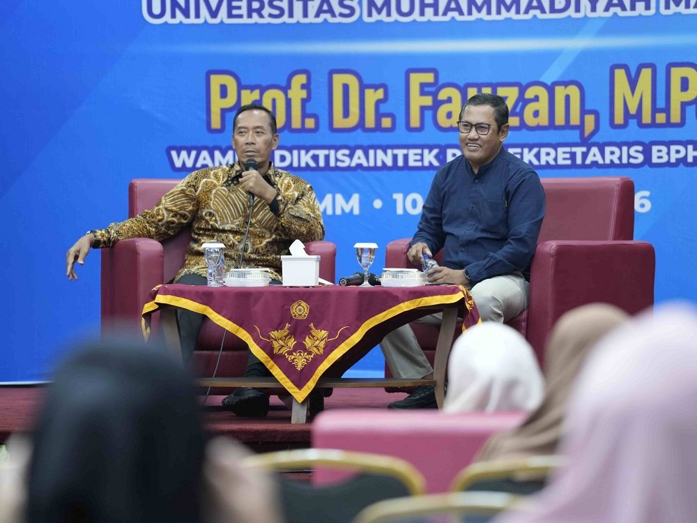 Bahas Klasterisasi Kampus, Wamendiktisaintek Tekankan Penguatan Nilai Sivitas Akademika UMM