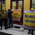 Ketua DPD Golkar Terpilih Joko Prihatan Diminta Mundur, Kader Kembali Segel Kantor DPD