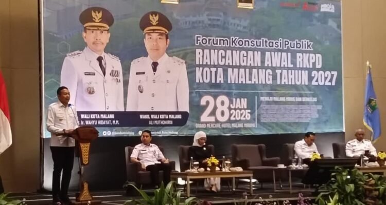 Forum Konsultasi Publik Terkait Banjir Ketua DPRD Kota Malang Minta Revitalisasi Drainase Jadi Skala Prioritas Kota Malang