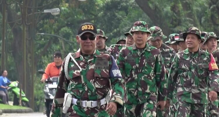 Tingkatkan Ketahanan Fisik Prajurit, Kodim 0833/Kota Malang Gelar Hanmanrs