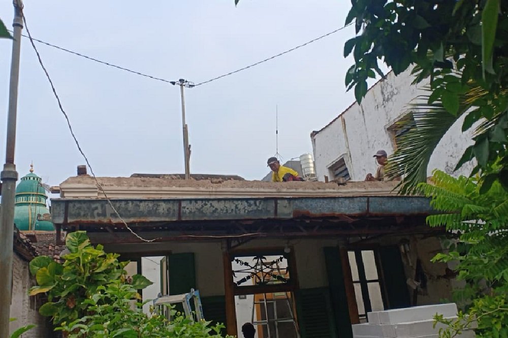 Pemerintah Hadir Wujudkan Renovasi Rumah Tua Tak Layak Huni Warka Jl Diponegoro Pasuruan