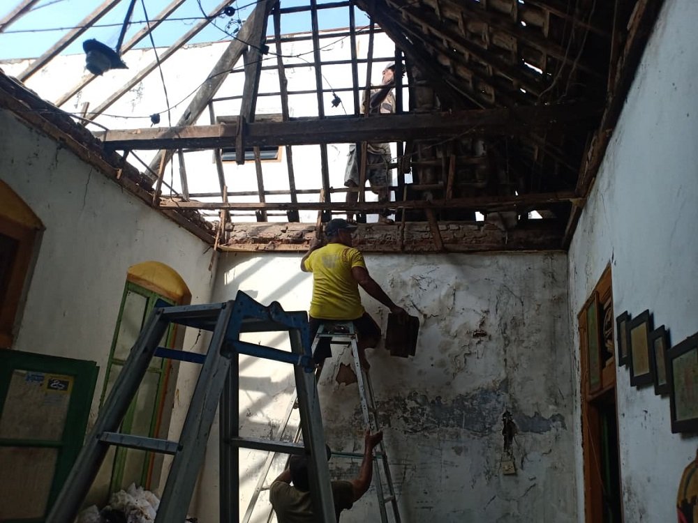 Pemerintah Hadir Wujudkan Renovasi Rumah Tua Tak Layak Huni Warka Jl Diponegoro Pasuruan