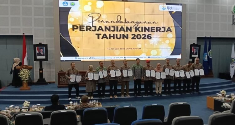 UM Tekankan Kolaborasi dan Harmonisasi Kinerja Lewat AKU 2025 dan Kontrak Kinerja 2026