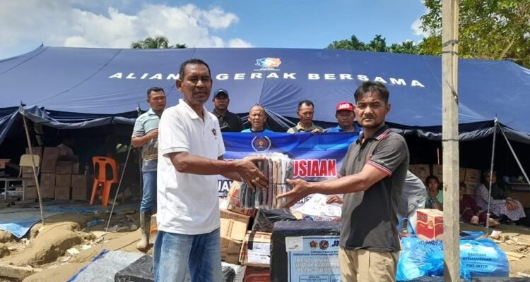 Solidaritas Wartawan Nusantara, PWI Aceh Salurkan Bantuan untuk Korban Banjir–Longsor