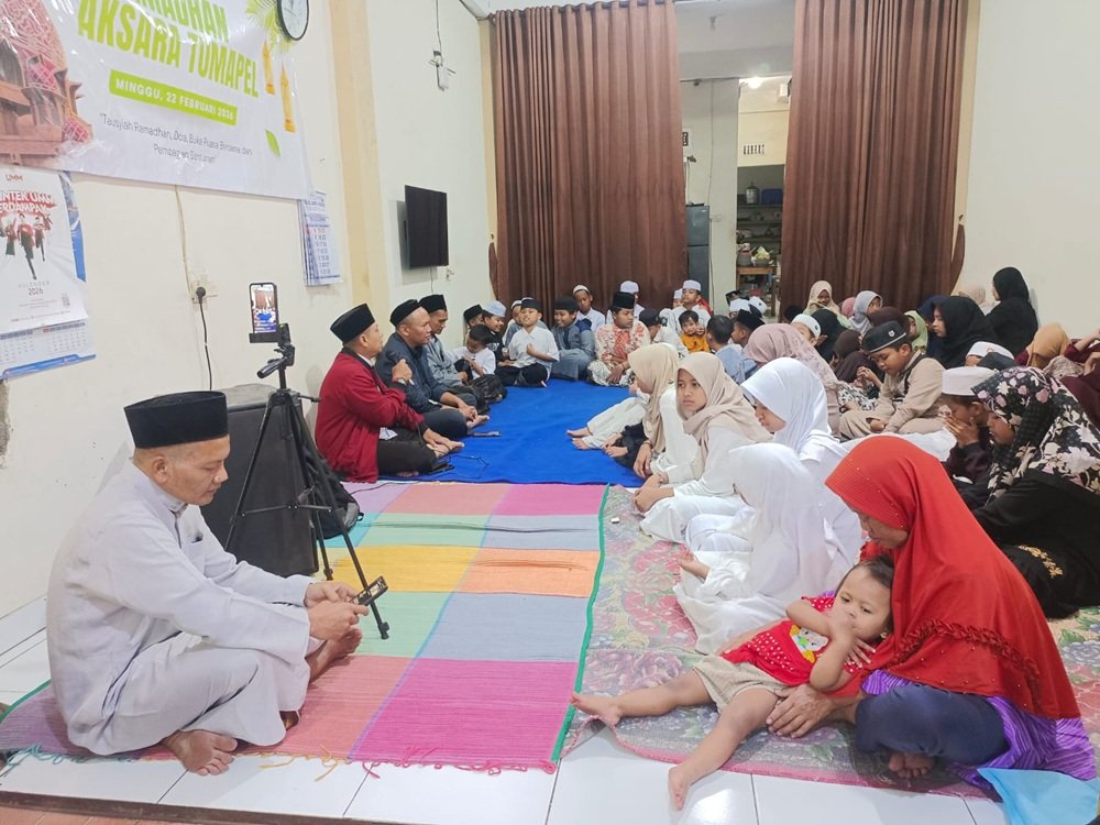 23 Tahun Berbagi, Aksara Tumapel Gelar Santunan dan Buka Puasa Bersama Ratusan Anak Yatim