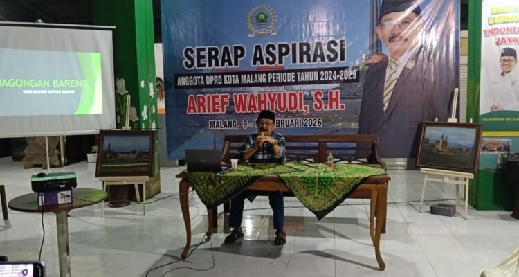 Arief Wahyudi FPKB Serap Aspirasi Warga Kecamatan Klojen Lewat Jagongan Bareng