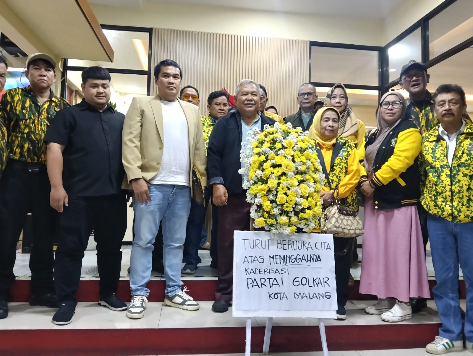 Kader Golkar Kabarkan Duka Cita Matinya Kaderisasi Partai Golkar Kota Malang