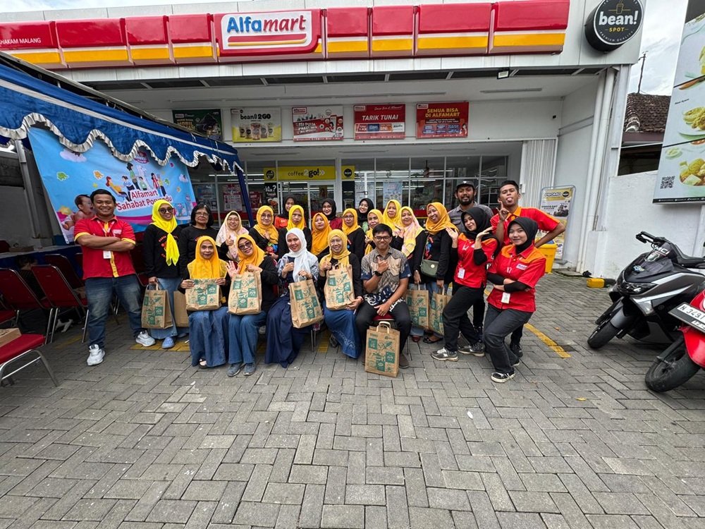Alfamart dan Baby Happy Gelar Sahabat Posyandu di Malang