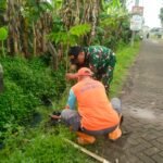 Koramil Sukun Peduli Lingkungan, Koramil Sukun Bersama Warga Gelar Karya Bhakti dan Penanaman Pohon